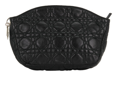 Christian Dior Lady Dior Cannage Pouch, front view
